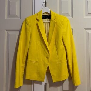 Zara Vibrant Yellow Blazer